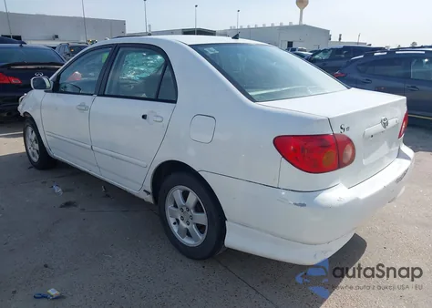 2003 Toyota Corolla S from USA, damaged, VIN 1NXBR32EX3Z081297